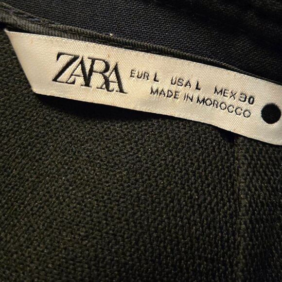 Navy Blue Midi Tube Straight Skirt Large - Picture 5 of 9